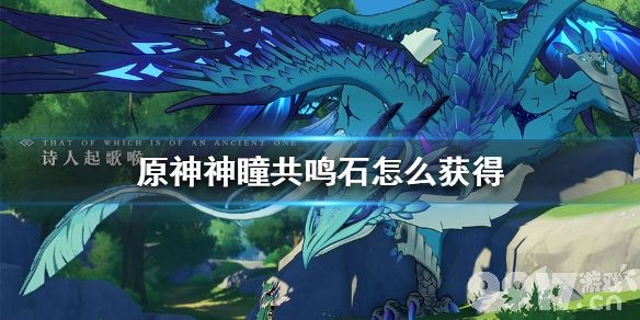 原神神瞳共鸣石怎么获得 原神神瞳共鸣石获得方法_9917手游