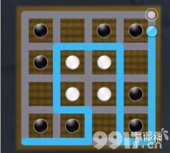 天谕手游星痕黑白棋怎么解 天谕手游星痕黑白棋解法介绍_9917手游