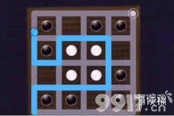 天谕手游星痕黑白棋怎么解 天谕手游星痕黑白棋解法介绍_9917手游