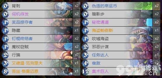 炉石传说暗月马戏团剽窃贼卡组攻略 炉石传说暗月马戏团剽窃贼怎么组_9917手游