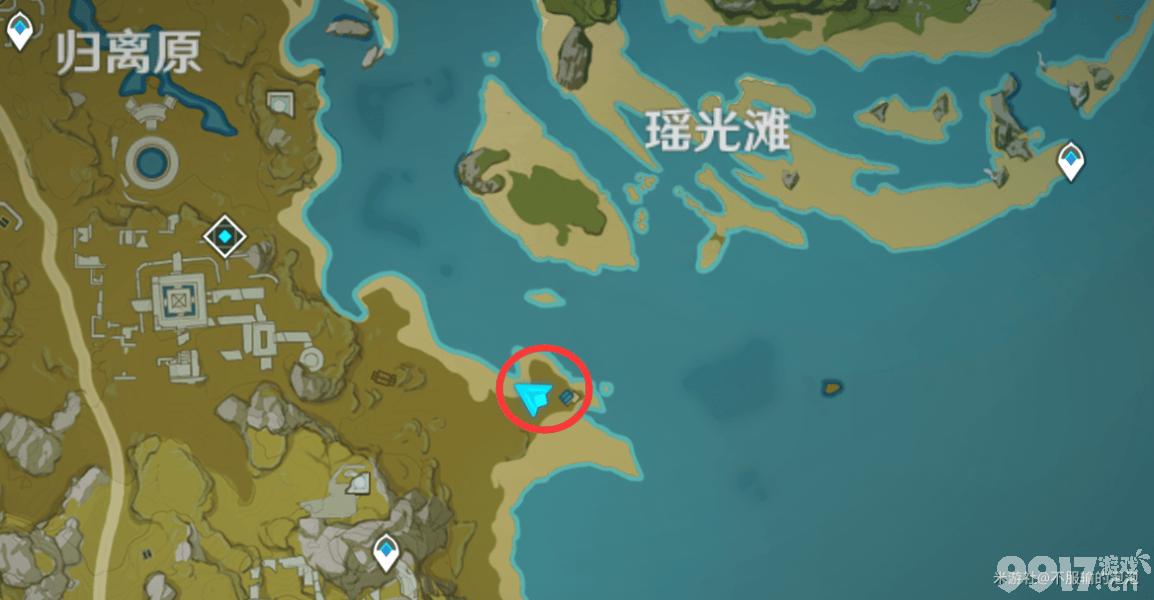 原神瑶光滩特殊宝藏的位置在哪里 2021瑶光滩特殊宝藏位置分享