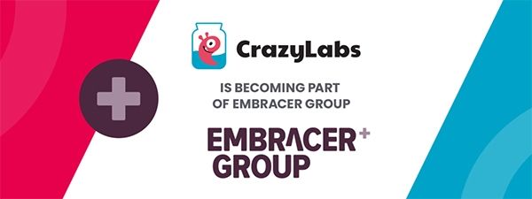 Embracer Group将要收购CrazyLabs