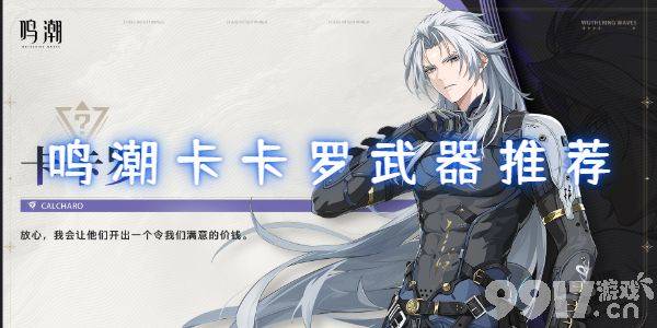 鸣潮卡卡罗武器可以怎么选择 武器选择攻略  第1张