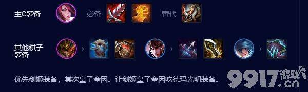 《云顶之弈》s9.5开飙剑姬阵容如何搭配 开飙剑姬阵容搭配指南  第4张