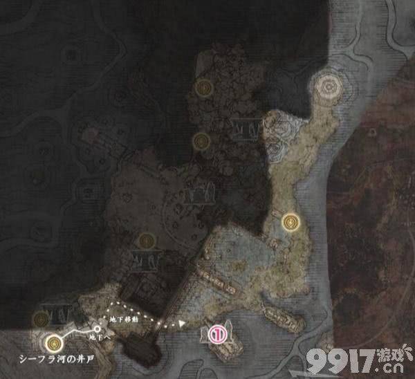 《艾尔登法环》如何找到希芙拉河火盆 探索希芙拉河地图攻略