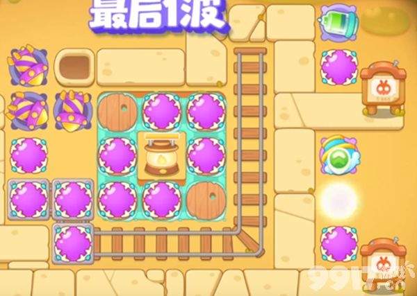 保卫萝卜4波仔很忙第22关如何通关 波仔很忙22关玩法流程一览  第9张