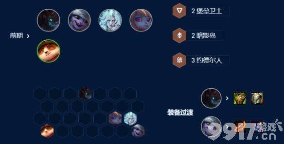 云顶之弈s9暗影四星小炮阵容如何搭配 暗影四星小炮阵容玩法指南  第5张