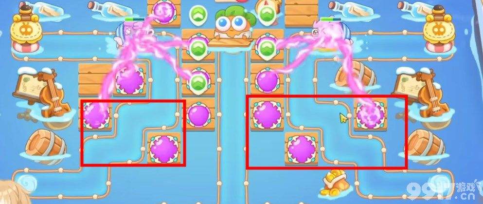 《保卫萝卜4》暖暖汤泉第1关如何去玩 暖暖汤泉第1关玩法流程解析  第11张