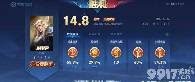 《王者荣耀》射手强度榜单波动，黄忠位列T1，T0另有归属？