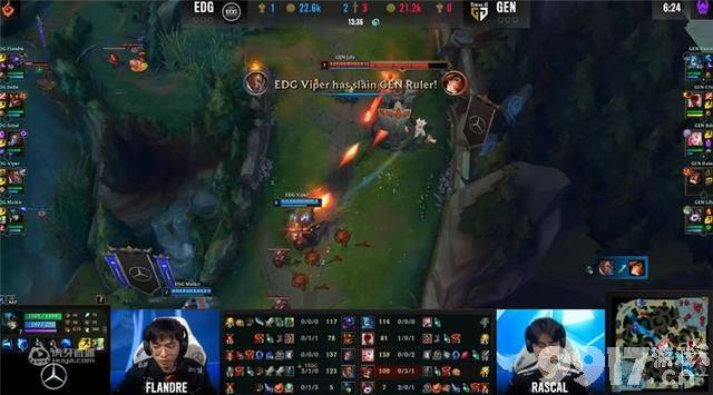EDG 鏖战五局击败 GEN 晋级 S11 总决赛 957：还是不够DK打