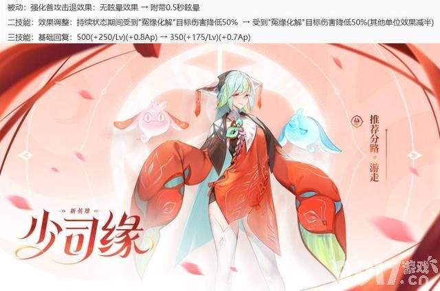 《王者荣耀》体验服昨日更新：元流之子再度加强，三射手惨遭削弱