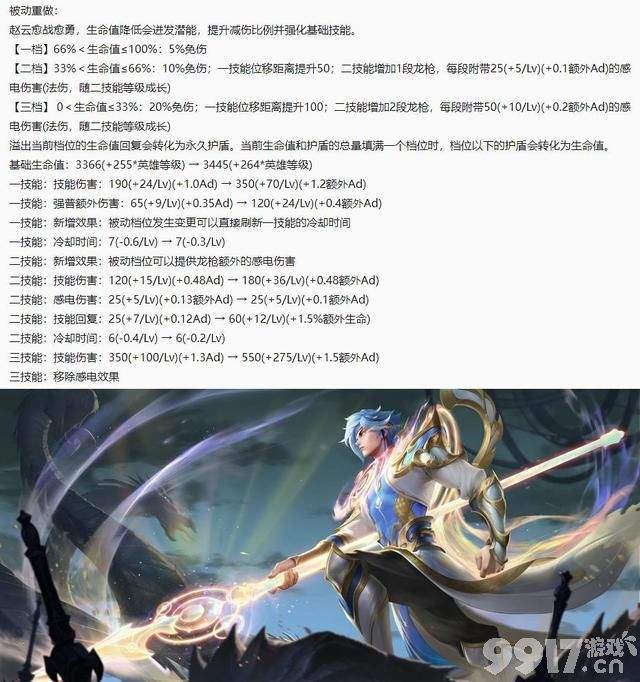《王者荣耀》新赛季4位英雄面临重做！6款新皮即将来袭
