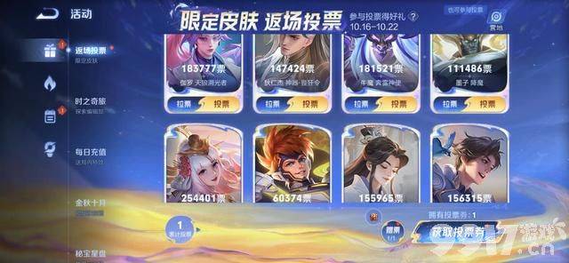 孙策新皮肤本周即将登场，《王者荣耀》八周年返场投票开启，最大的黑马竟是他？
